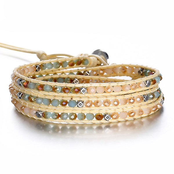 TOUCHEART Creative Retro Square Bohemian Bracelets&Bangles For Women Multilayer Bracelet Trend Jewelry Weave Bracelet SBR190458