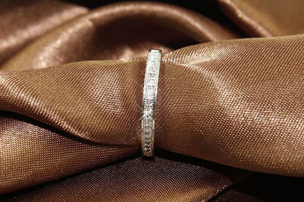 3 Colors Simple Gold Rose Gold Silver Round Rings for Women Party Wedding Engagement High Quality Fashion Jewelry