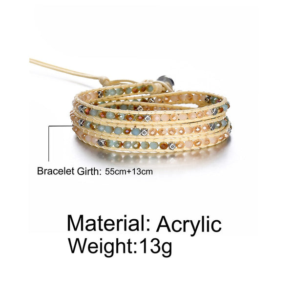 TOUCHEART Creative Retro Square Bohemian Bracelets&Bangles For Women Multilayer Bracelet Trend Jewelry Weave Bracelet SBR190458