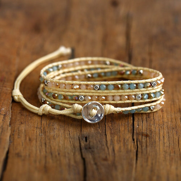 TOUCHEART Creative Retro Square Bohemian Bracelets&Bangles For Women Multilayer Bracelet Trend Jewelry Weave Bracelet SBR190458